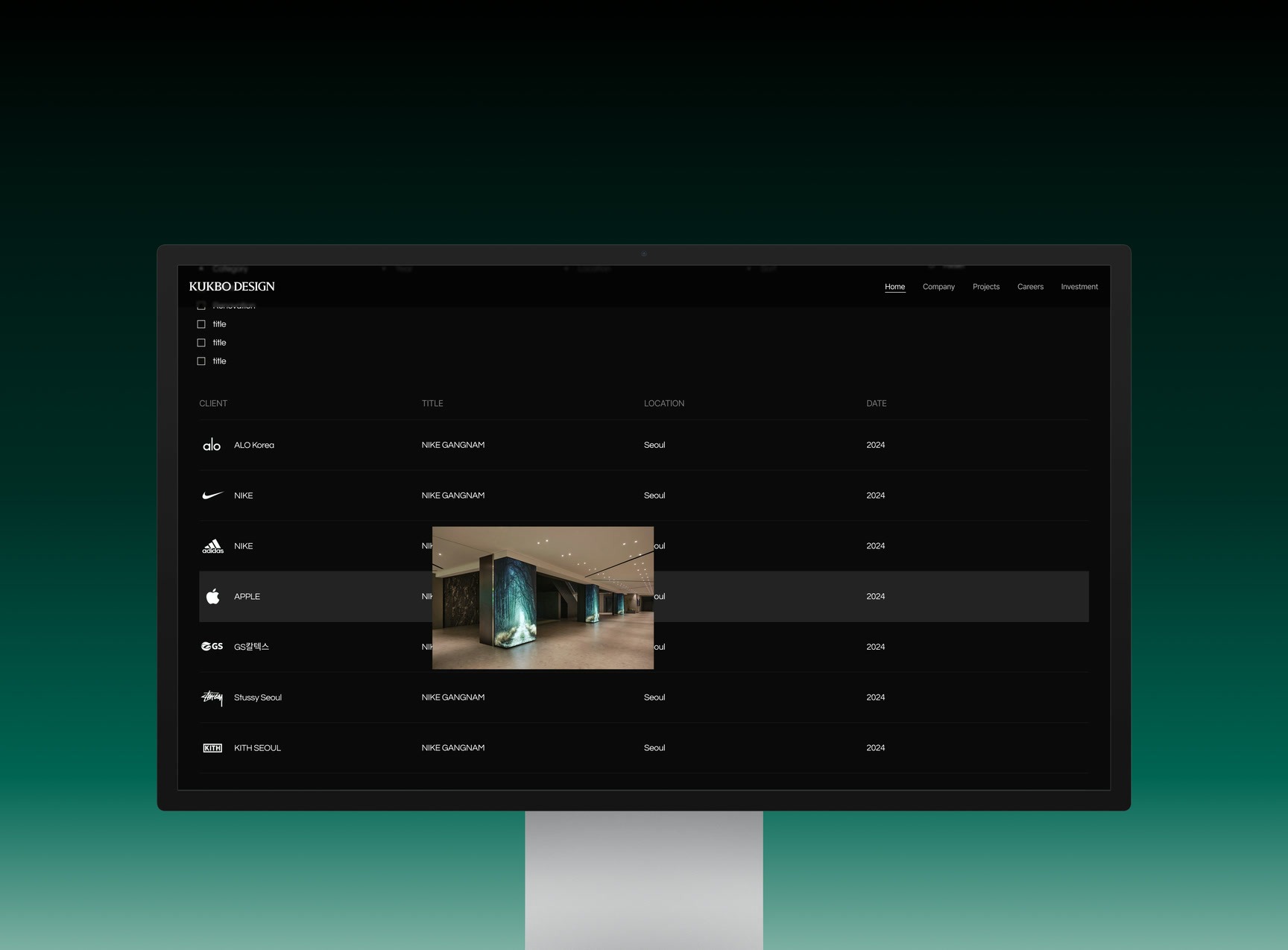 KUKBO DESIGN Identity Renewal, Duedance