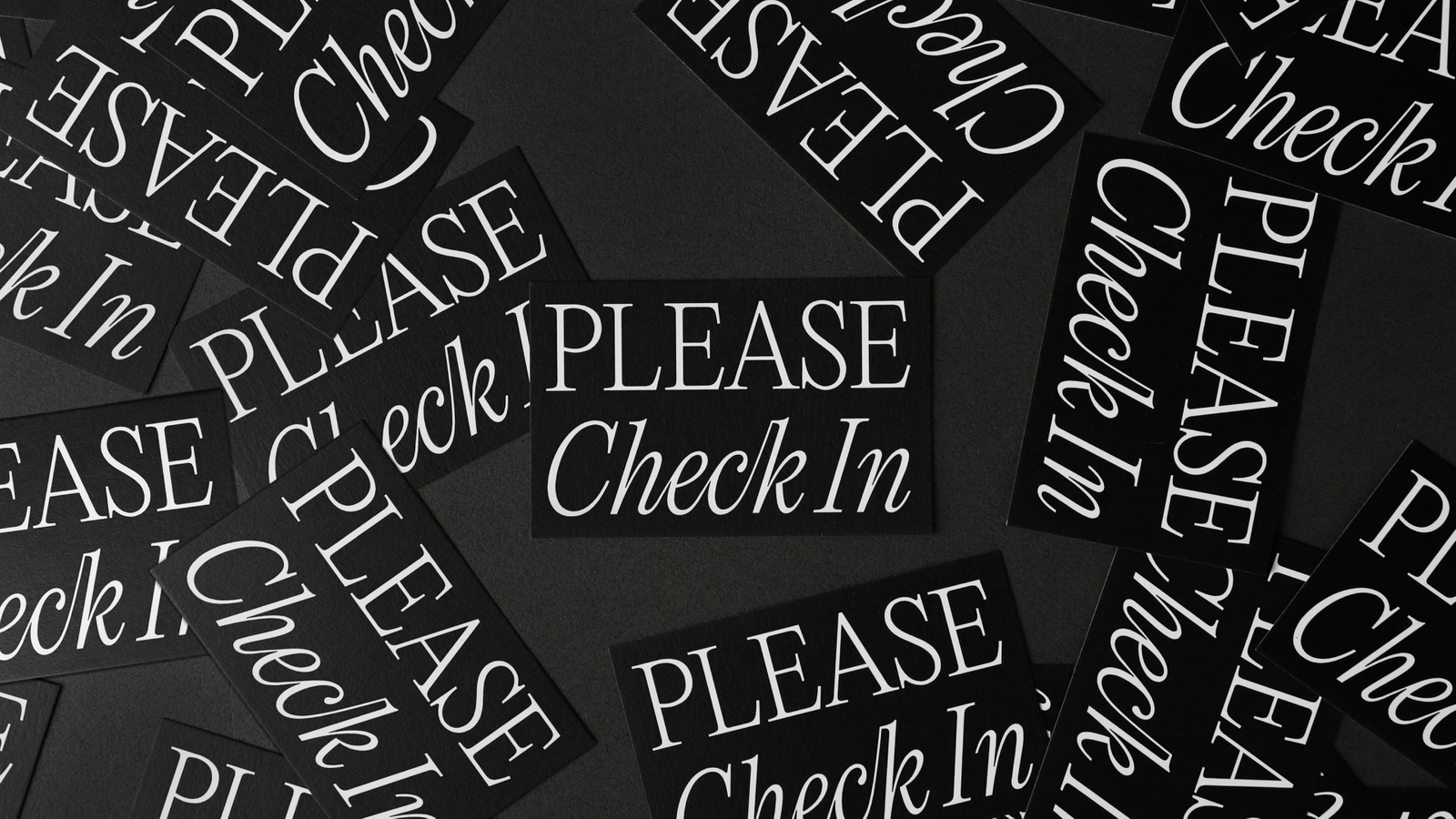 Please Check In Brand Design, Duedance