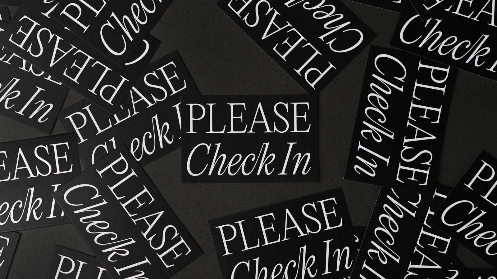 Please Check In Brand Design, Duedance