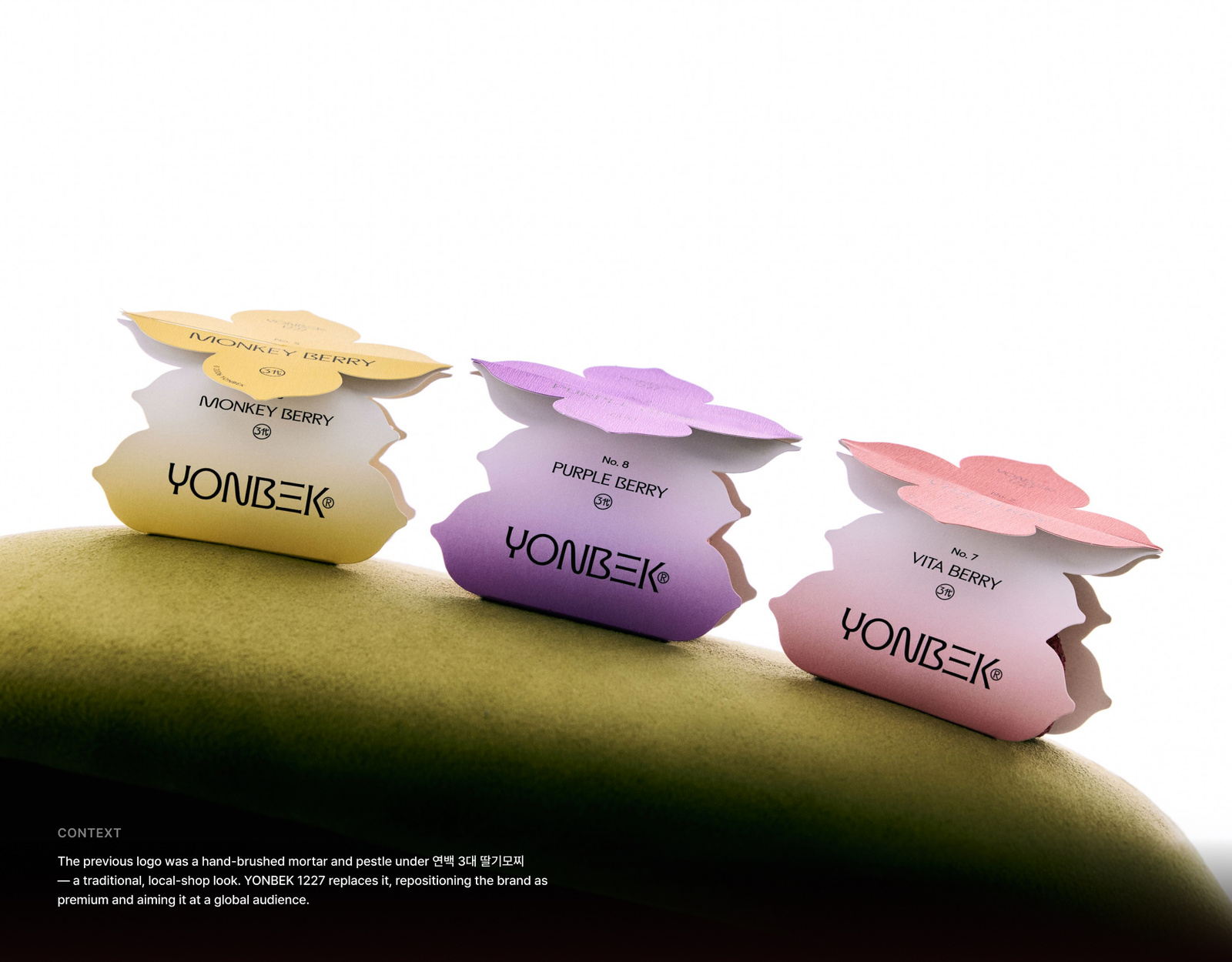 Yonbaek Strawberry Mochi Rebranding, Duedance
